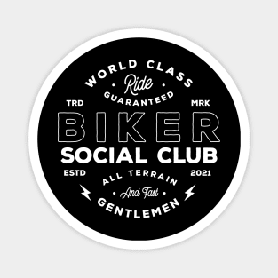 Biker Social Club Magnet